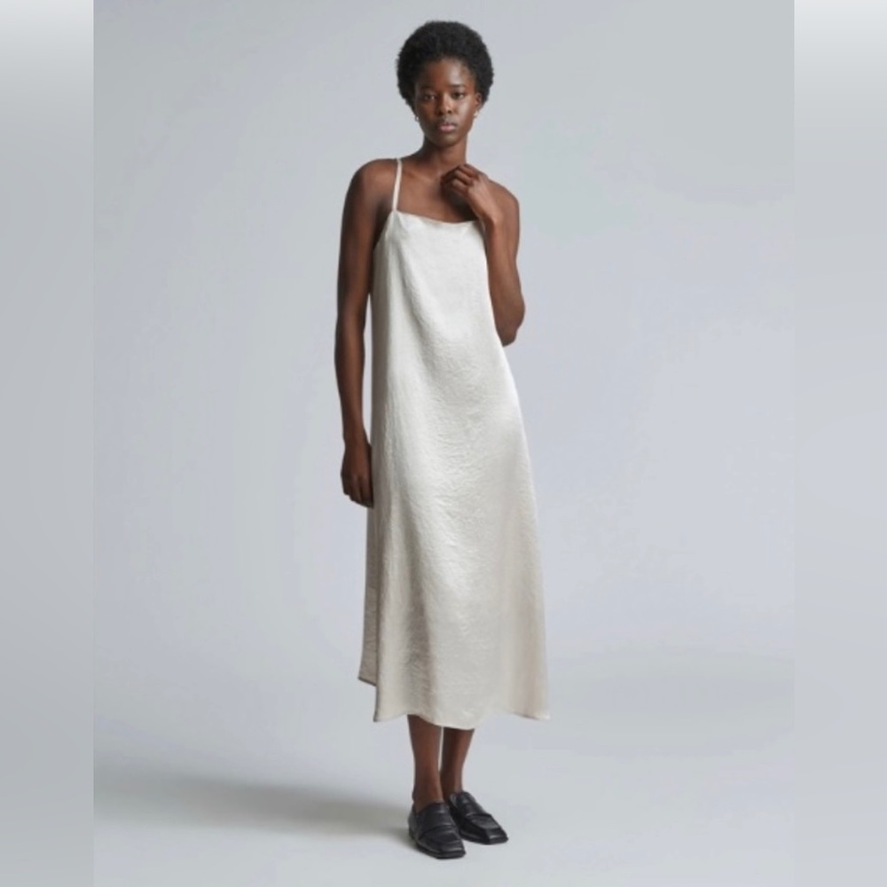 Everlane Square Neck Slip Dress